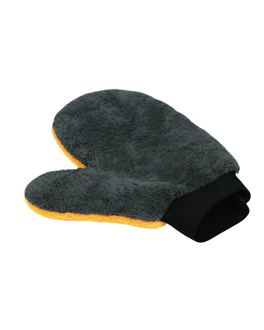 Coral fleece washandschoen met duim