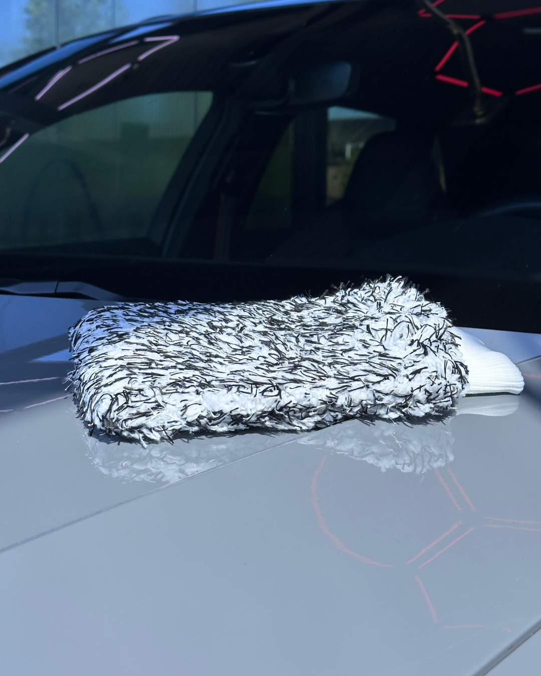Microvezel washandschoen