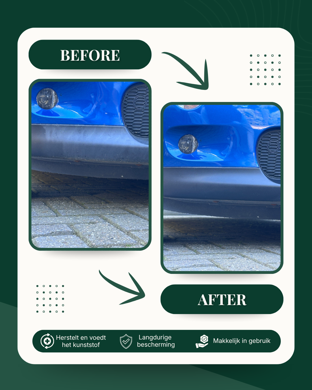 Plastic restore - plastic coating