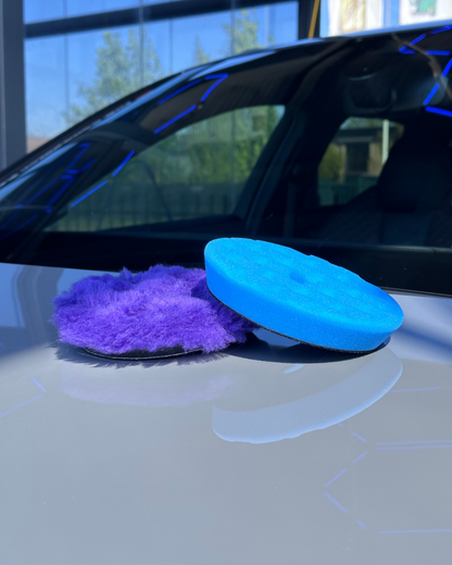 Heavy wool polijstpad - 5 inch