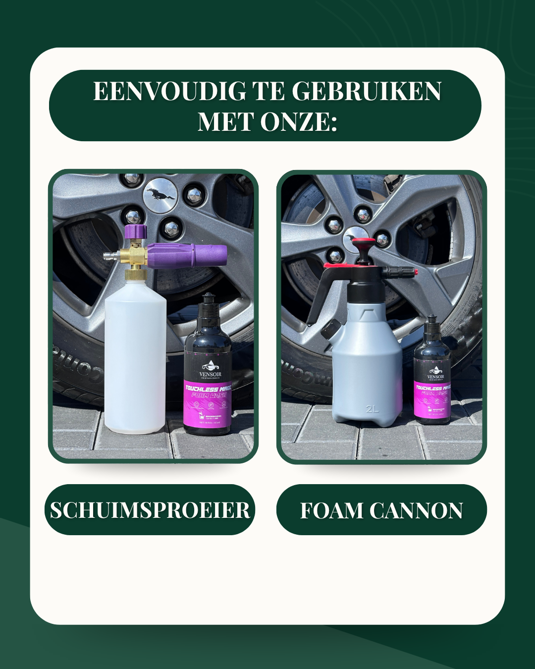 Touchless Magic Foam Wash
